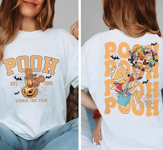Vintage Winnie the Pooh Halloween Shirt – Trick or Treat Disney T-Shirt