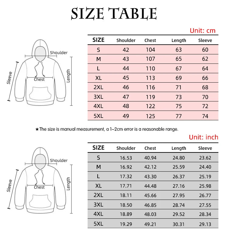 Autumn 3D Wolf Hoodies Men Hooded Animal Printed Hoodie Sweatshirts Tracksuits Man/women Jackets Funny Hoody DropShipping