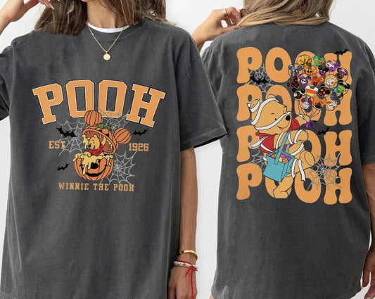 Vintage Winnie the Pooh Halloween Shirt – Trick or Treat Disney T-Shirt